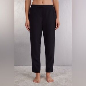 Intimissimi - Trousers with Pockets - Black - Women’s Small